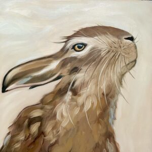 Mr Brown Hare - Hare Art Print