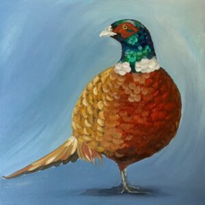 Dapper Mr Pheasant - Bird Art Print