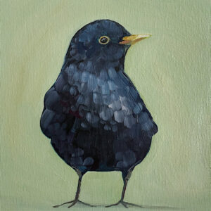 Blackbird Has Spoken - Square Print