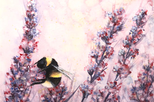 Bumblebee Bouquet - A4 Print